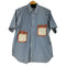 コムデギャルソンオムプリュス COMME des GARCONS HOMME PLUS アシンメトリーチェック ギンガムチェック S/S シャツ メンズ JPN:M